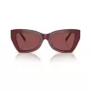Michael Kors Damen MK2205-394975 Sonnenbrille, dunkle Schildpatt-Fassung, braune Gradient-Gläser, 52/19/140 mm