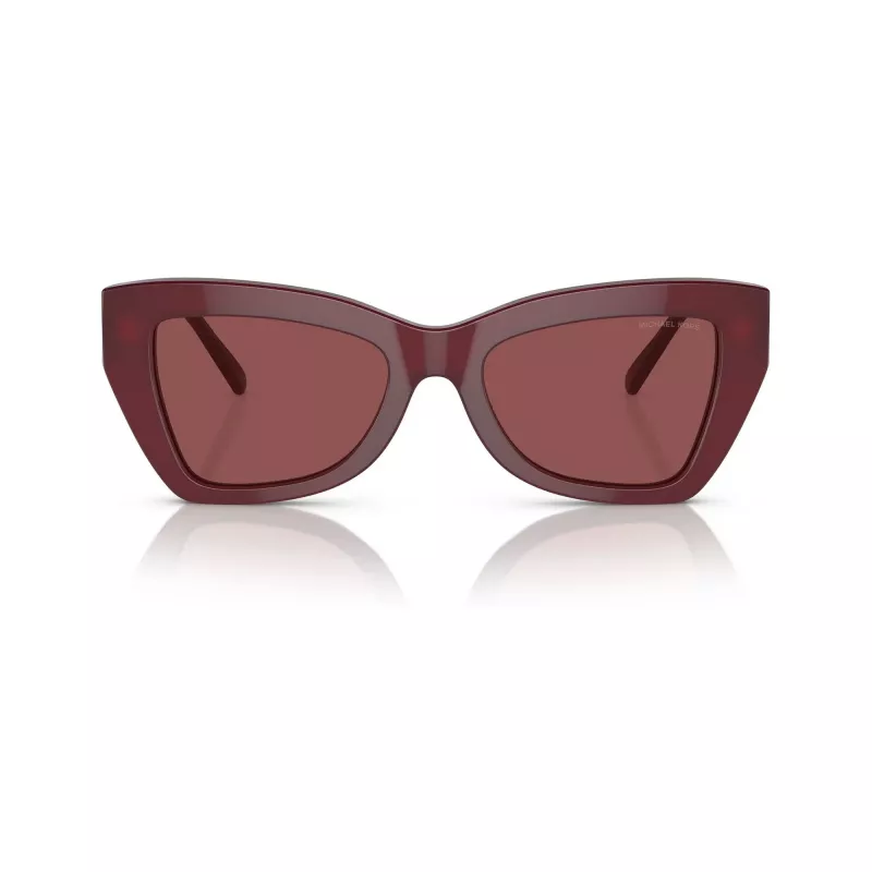 Michael Kors Damen MK2205-394975 Sonnenbrille, dunkle Schildpatt-Fassung, braune Gradient-Gläser, 52/19/140 mm