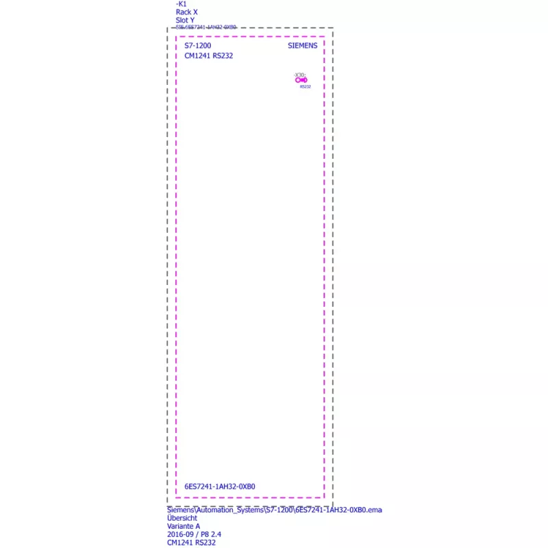Siemens SIMATIC S7-1200 CM 1241 RS485 Kommunikationsmodul 6ES72411AH320XB0