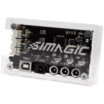 SIMAGIC Haptic Control Box (P2000-HCB) – 4-Kanal-Haptic-Feedback-Steuereinheit für P2000-Pedale