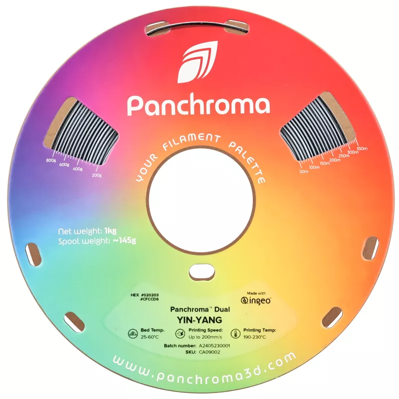 Polymaker Panchroma Dual Special PLA (CA09002) – 1,75mm, 1kg, Mehrfarbig