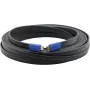 Kramer C-HM/HM/FLAT/ETH-6 Flaches High-Speed-HDMI-Kabel mit Ethernet, 1,8 m, Schwarz 97-01014006