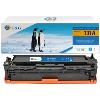 G&G kompatible Tonerkartusche für HP 125A/128A/131A (Schwarz, 1600 Seiten) 14317