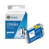 G&G kompatible cyanfarbene Tintenpatrone für Epson 34XL (C13T34724012) – High Yield 14614