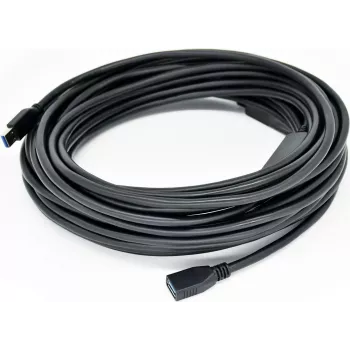 Kramer CA-USB3/AAE-15 USB 3.0 Aktives Verlängerungskabel, 4,6 m, Schwarz 96-0216015