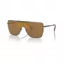 Michael Kors Herren MK1152-1001F9 Pilot Sonnenbrille, Schwarzes Gestell, Graue Gläser, 58-17-145 mm