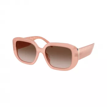 Tory Burch TY7218U202813 Damen-Sonnenbrille, Butterfly, Dark Havana/Braun Gradient, 54/18/140 mm