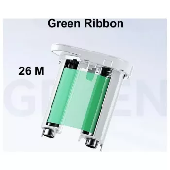 NIIMBOT Universal-Etikrollen 76 mm x 26 m, Thermodirekt, Weiß, 1 Rolle 1EH00026902