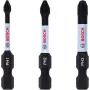 Bosch 2608522491 Phillips PH2 Bit-Set, 3 Stück, 25 mm, 1/4 Zoll Sechskantschaft