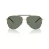 Michael Kors Damen-Sonnenbrille MK1146-10143H Hellgold Schmetterling Cat-Eye Braun Verlauf 59mm