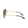 Tory Burch TY6111-334371 Damen-Sonnenbrille, dunkelbraun Havanna Rahmen, braun Gradient Gläser, 56/16/140 mm