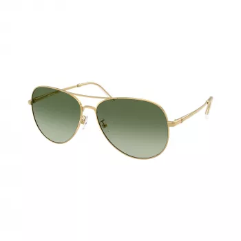 Tory Burch Damen TY6114-33438E Eckige Sonnenbrille, Dark Havana Rahmen, Braune Gradient Gläser, 60mm