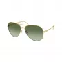 Tory Burch Damen TY6114-33438E Eckige Sonnenbrille, Dark Havana Rahmen, Braune Gradient Gläser, 60mm