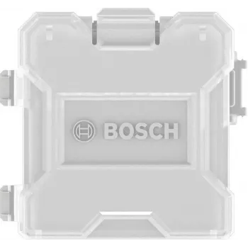 Bosch Accessories 2608522565 Pick and Click Aufbewahrungsbox M, wiederverschließbar, Schwarz/Rot