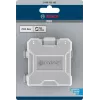 Bosch Accessories 2608522565 Pick and Click Aufbewahrungsbox M, wiederverschließbar, Schwarz/Rot