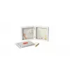 Tiny Love Simple Frame Baby Handabdruck- oder Fußabdruck-Erinnerungsset, Weiß