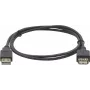 Kramer USB 2.0 Verlängerungskabel 4,6 m (USB-A Stecker auf USB-A Buchse) 96-02121015