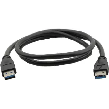 Kramer C-USB3/AA-3 USB 3.0 Kabel, Typ-A Stecker zu Typ-A Stecker, 0,9 m, Blau 96-0230003