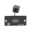 Kramer WU-AB modulares Snap-In-Einsatz USB Typ A Buchse zu Buchse Schwarz 85-0118399