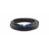 Kramer C-HM/HM/FLAT/ETH-3 High-Speed-HDMI-Kabel mit Ethernet, 0,91 m, flach, schwarz 97-01014003