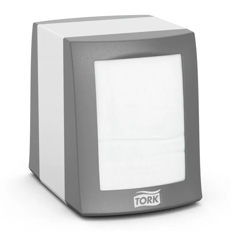 TORK Fastfold N4 Serviettenhalter 271800 Grau Aluminium Metall