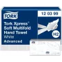 TORK Xpress H2 Advanced Multifold Handtücher, 2-lagig, weiß, 2850 Blatt (120399)
