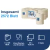 Tork Reflex Advanced M4 Centrefeed Putzpapierrollen, 2-lagig, Natur, 429 Blätter, 6 Rollen 473481