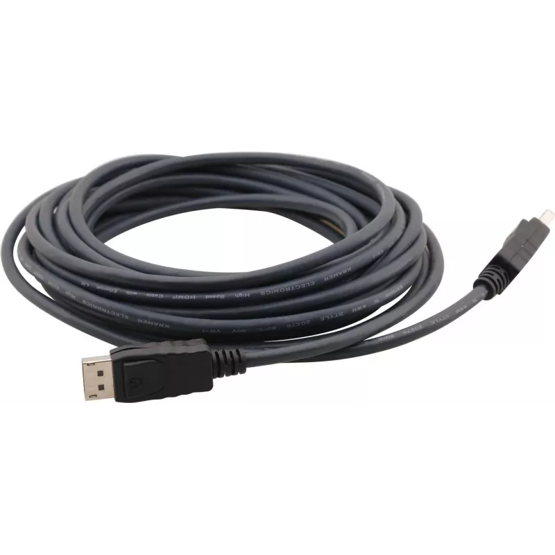 Kramer C-MDPM/MDPM DisplayPort Kabel Stecker-Stecker 4,6m Schwarz 97-1717015
