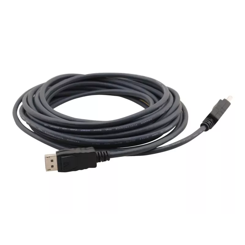 Kramer C-MDPM/MDPM DisplayPort Kabel Stecker-Stecker 4,6m Schwarz 97-1717015