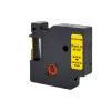 G&G Polyolefin-Etikettierband Gelb/Schwarz 19mm x 1,5m RL-D-Hs-18058-BK/YE-19MM*1.5M