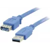 Kramer Electronics USB-A Stecker auf USB-A Buchse 3.0 Verlängerungskabel 3m Schwarz (96-02310010)
