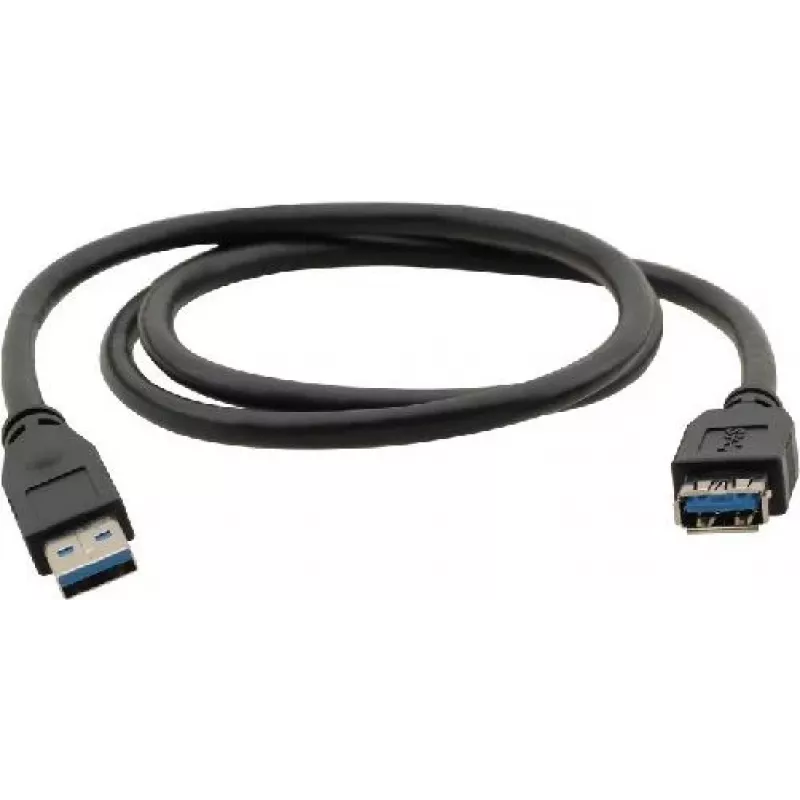 Kramer Electronics USB-A Stecker auf USB-A Buchse 3.0 Verlängerungskabel 3m Schwarz (96-02310010)