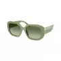 Tory Burch TY7218U20228E Damen-Sonnenbrille, quadratisch, braunes Havana-Gestell, braune Gradient-Gläser, 54mm