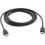 Kramer Electronics C-HM/EEP HDMI-Kabel 3m HDMI Typ A Stecker auf Stecker Schwarz 97-01414010