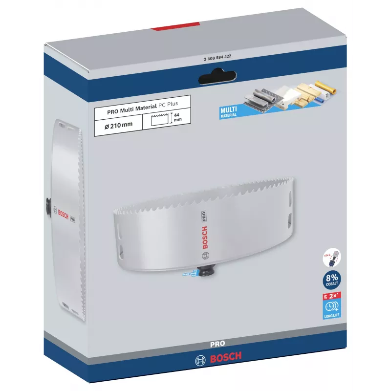 Bosch 2608594422 Lochsäge 210 mm Bi-Metall