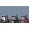 Electrolux LIR60433B 60 cm Induktionskochfeld, 4 Zonen, Touch-Control, Schwarz