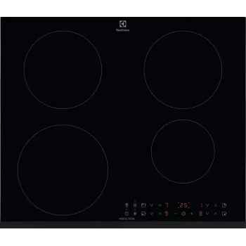 Electrolux CIR60433 Induktionskochfeld, 4 Kochzonen, Touch-Control, schwarzes Keramikglas