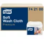 Tork Premium Soft Waschlappen 1-lagig Weiß, 1080 Tücher (742100)