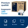 Tork Premium Soft Waschlappen 1-lagig Weiß, 1080 Tücher (742100)