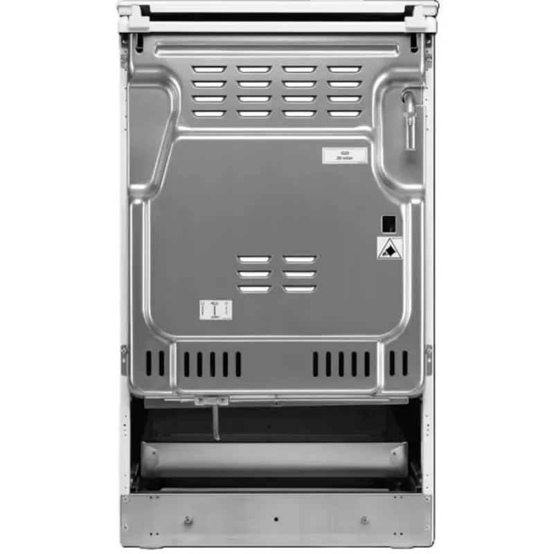 Electrolux LKK560010X 600 Series Freistehender Gasherd mit Elektrobackofen, Schwarz, 50 cm