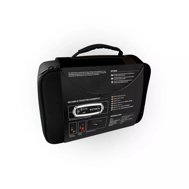 CTEK MXS 3.8 Power Kit 40-765 Automatisches 12V 3.8A IP65 Kfz-Batterieladegerät