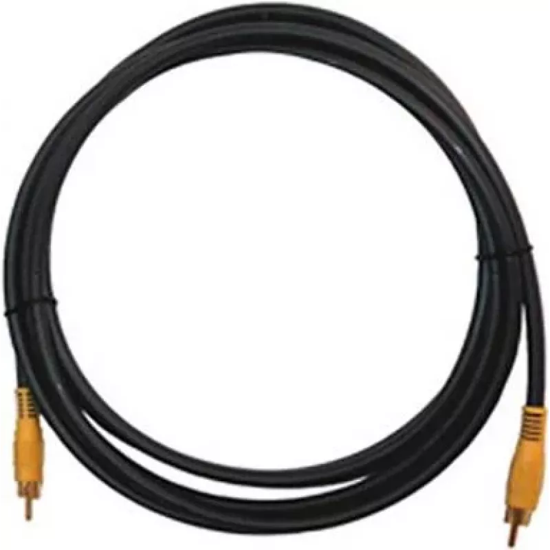 Kramer C-RVM/RVM-35 Composite Video/Audio Kabel RCA Stecker zu RCA Stecker 10,7m Geschirmt Dunkelgrau 91-0102035