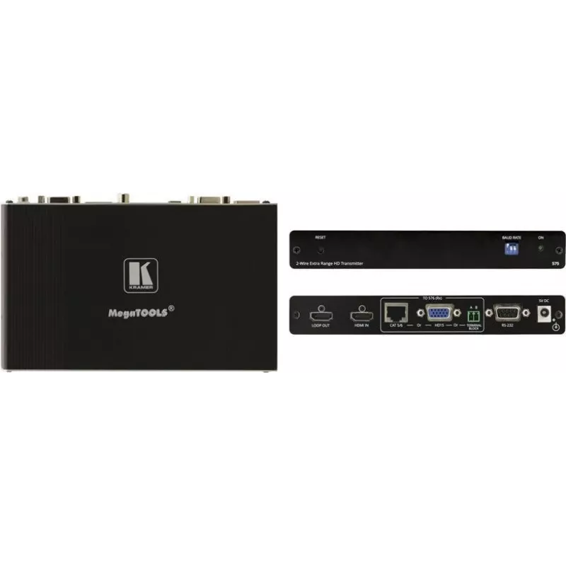 Kramer TP-752T A/V- & Steuersignal-Transmitter über Twisted-Pair - 600m