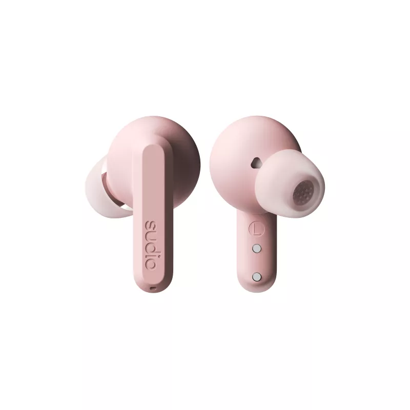 Sudio A3 Pro True Wireless Bluetooth-Ohrhörer mit aktiver Geräuschunterdrückung, Pink A1PROPNK