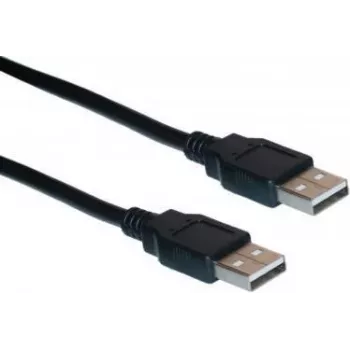 Kramer Electronics 4,6m USB 2.0 A-Stecker zu A-Stecker Kabel, Schwarz (96-0212015)