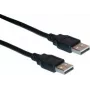 Kramer Electronics 4,6m USB 2.0 A-Stecker zu A-Stecker Kabel, Schwarz (96-0212015)