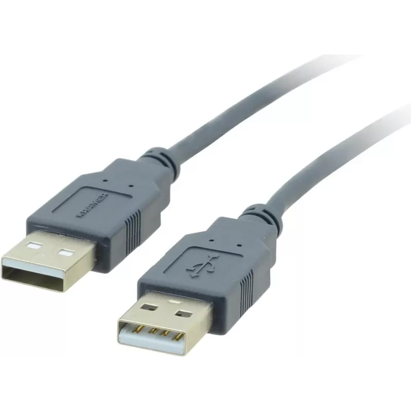 Kramer Electronics 4,6m USB 2.0 A-Stecker zu A-Stecker Kabel, Schwarz (96-0212015)