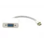 Kramer ADC-MDP/GF Mini DisplayPort auf VGA Adapter, 15 cm, Weiß 99-92200003