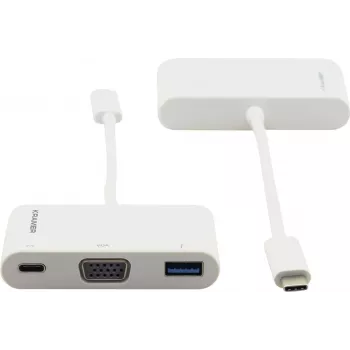 Kramer ADC-U31C/M1 USB-C auf VGA Adapter Weiß 99-97210003