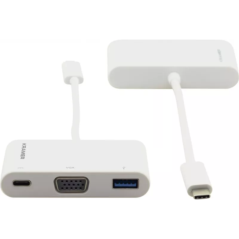 Kramer ADC-U31C/M1 USB-C auf VGA Adapter Weiß 99-97210003